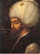 Portrait of Mehmed II by Italian artist Paolo Veronese.